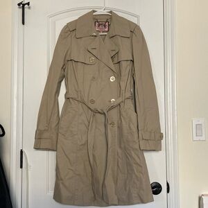 Juicy Couture Freckle Twill Trench Coat